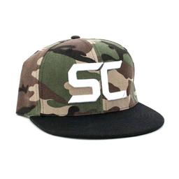 SC Styling Snapback Camo / White