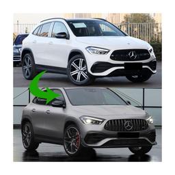 Blank sort Cupspoiler Mercedes GLA H247