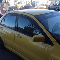 Vindskærme Mitsubishi Lancer 4 Døre Sedan 2004-2007 + Evo-Modeller