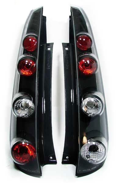 Baklampor Svarta Ford Fiesta