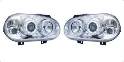 Kromad Strålkastare Angeleyes