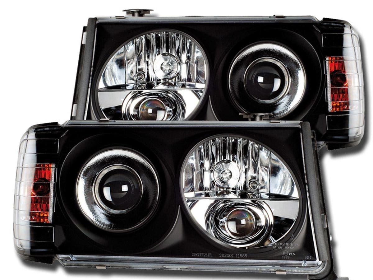 Angel Eyes Black Mercedes 124