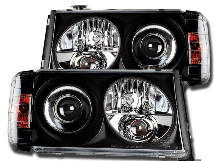 Angel Eyes Svarta Mercedes 124