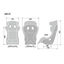 Sparco ADV XT Racingstol