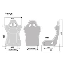 Sparco Grid Q SKY Racingstol