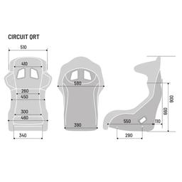 Sparco Circuit QRT Gaming Stol