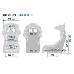 Sparco Circuit QRT II Gaming Stol 77