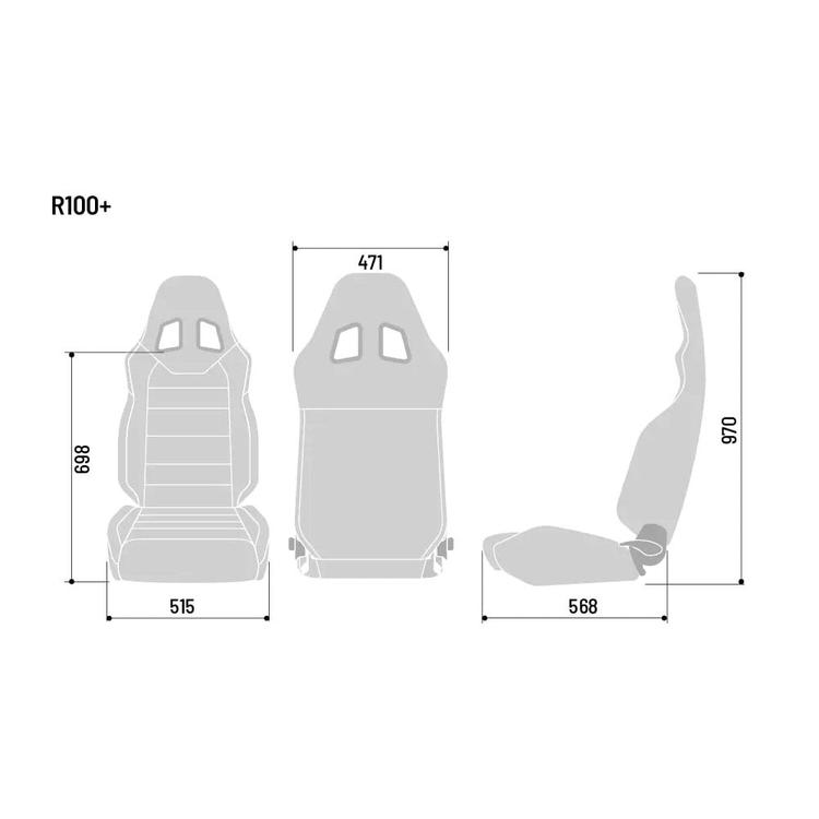 Sparco R100+ Sportstol