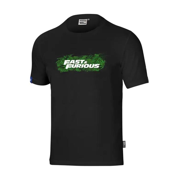Svart / Grön Sparco T-Shirt Fast & Furious