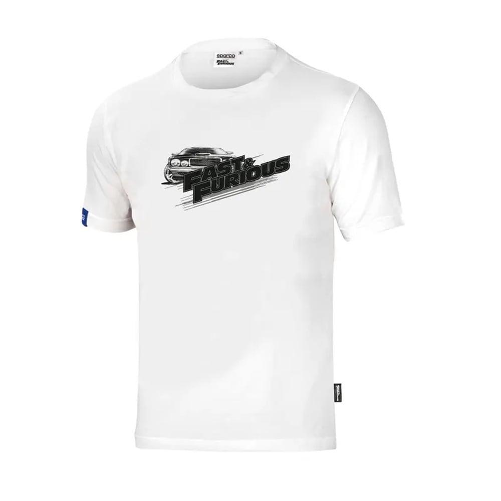 Vit Sparco T-Shirt Fast & Furious Herr
