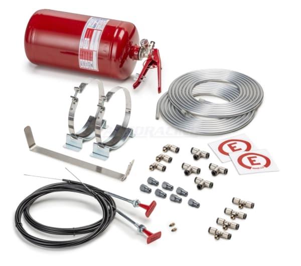 Brandsläckare System