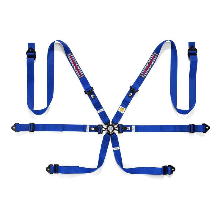 Sparco 6-Punktsbelte Martini Racing