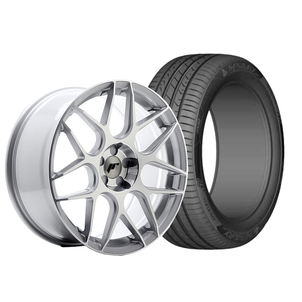 JR18 Silver Fälgpaket Sommar