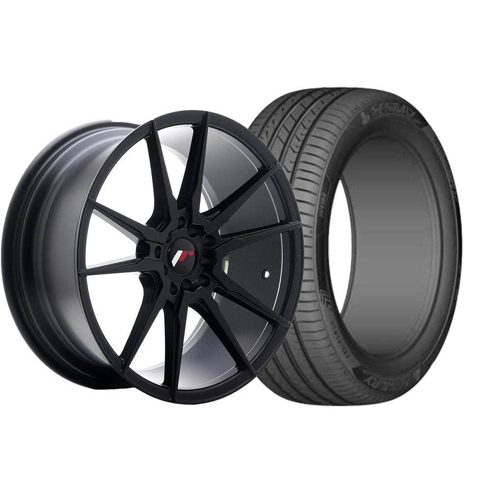 Complete wheel set of JR21 Black