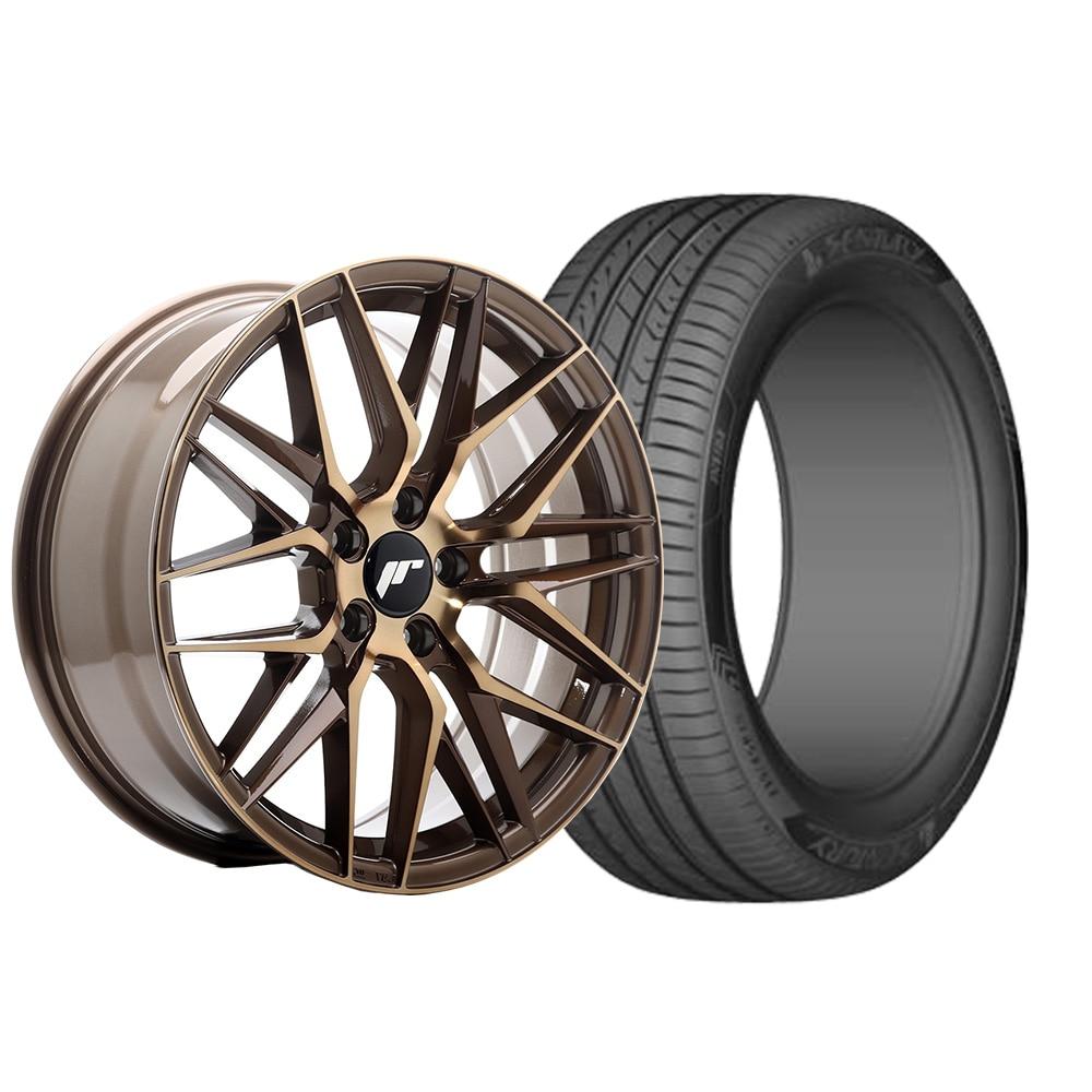 Complete wheel set of JR28 Bronze