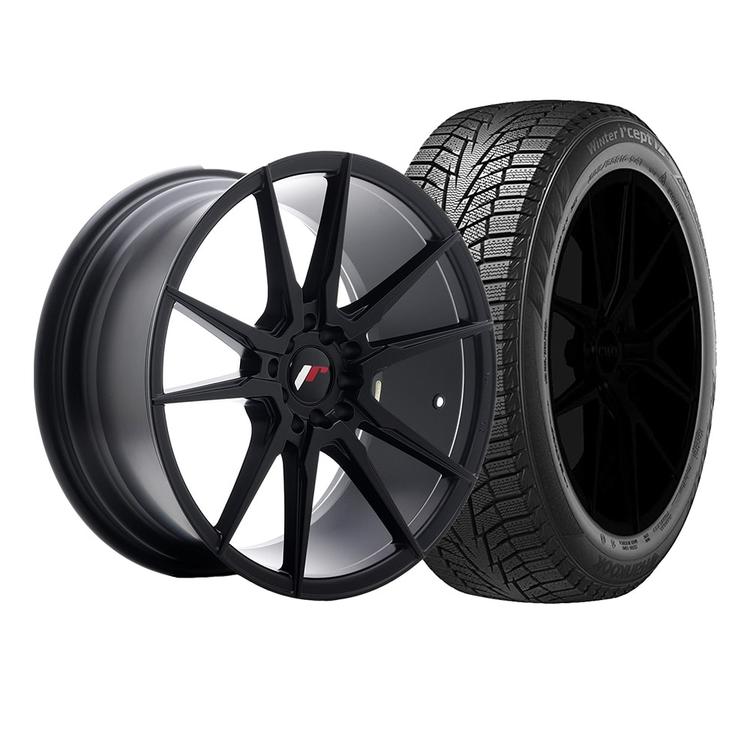 JR21 Mattsvart Fälgpaket Vinter