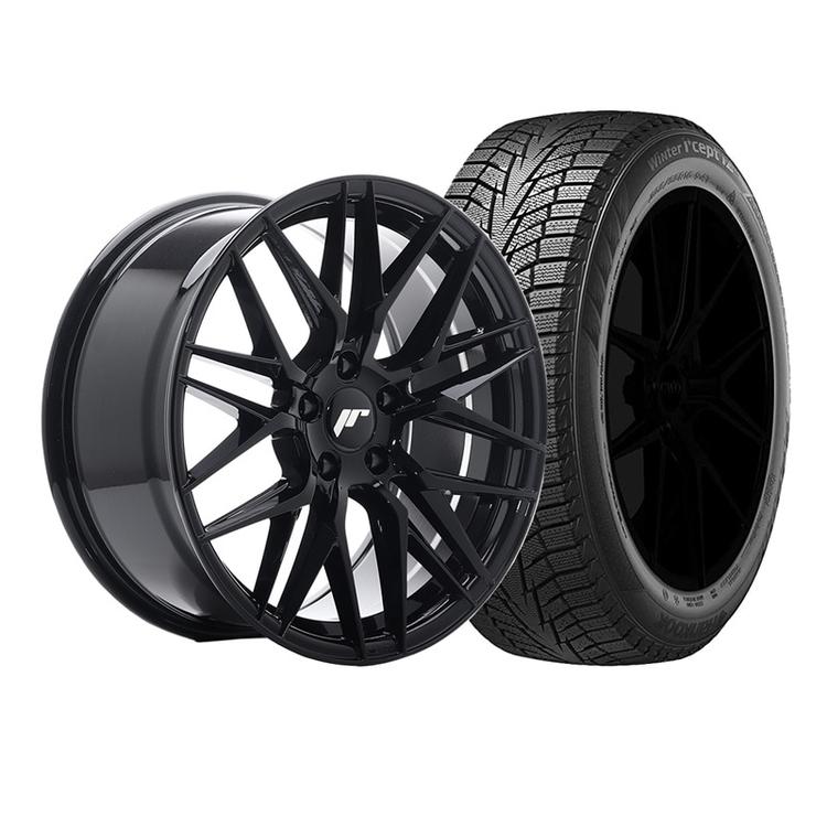 JR28 Blanksvart Fälgpaket Vinter