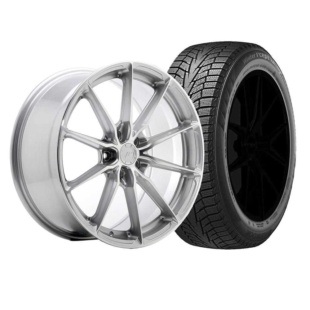 JR37 Sølv Fælgsæt vinter