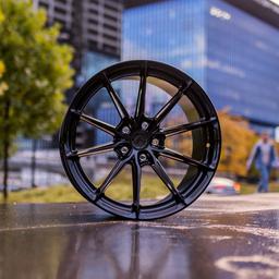 JR37 Blanksvart Fälgpaket