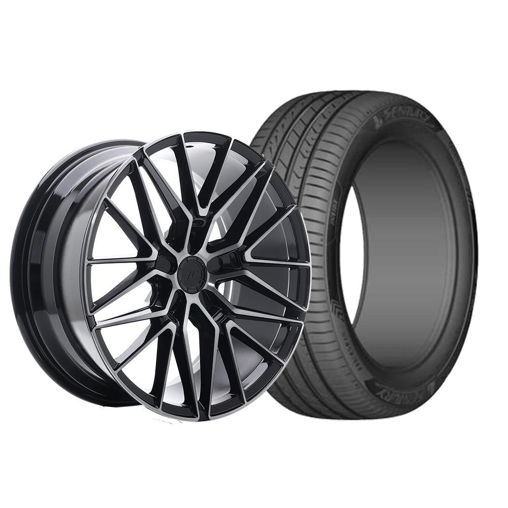 JR38 Blackpolish Fälgpaket Sommar