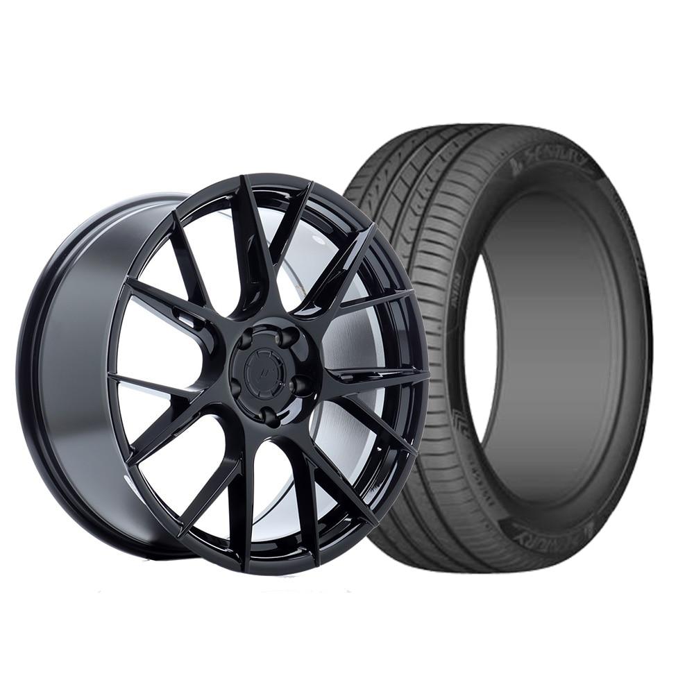 JR42 Blanksvart Fälgpaket Sommar