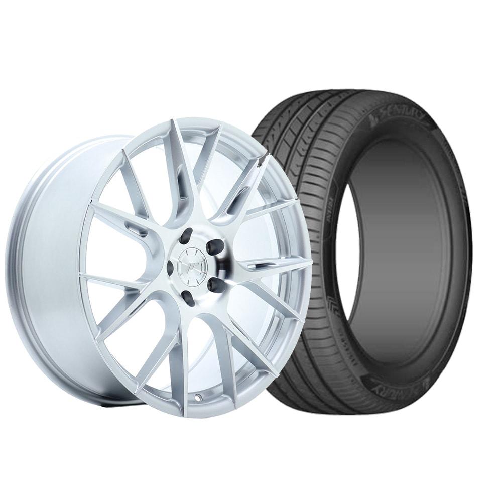 JR42 Silver Fälgpaket Sommar