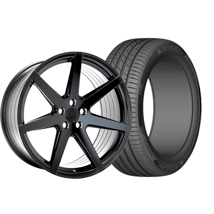 Complete wheel set of IMAZ FF556 Black