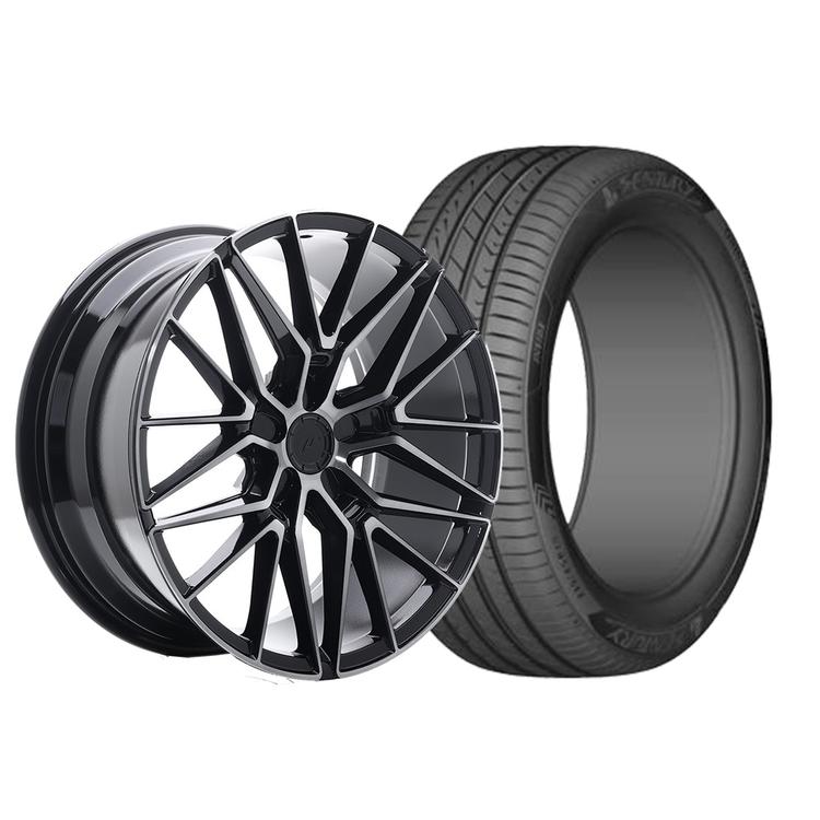 JR38 Blackpolish felgpakke