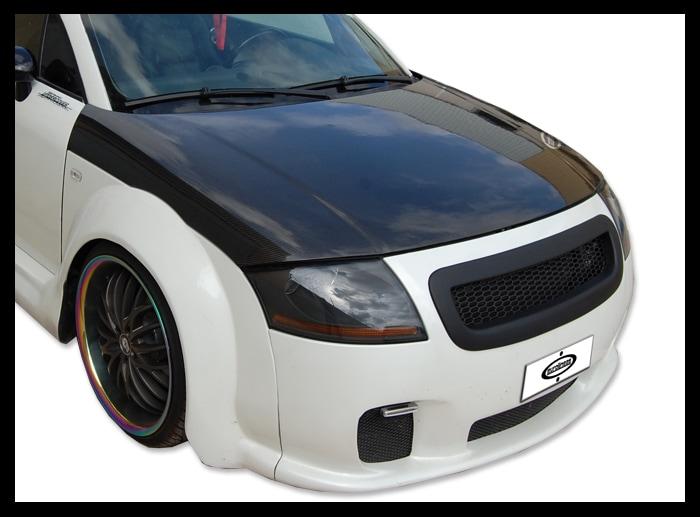 Carbon fibre bonnet Audi TT