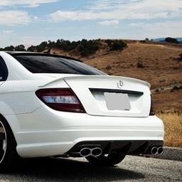 Diffusor i kolfiber till Mercedes C-Klass W204 4P 07-10 AMG C63