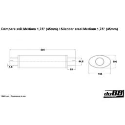 Steel Silencer Medium