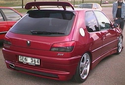 REARSPOILER PEUGEOT 306 VISERA RACING TYPE MAXI