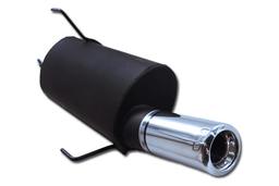 Dedicated muffler Peugeot 206