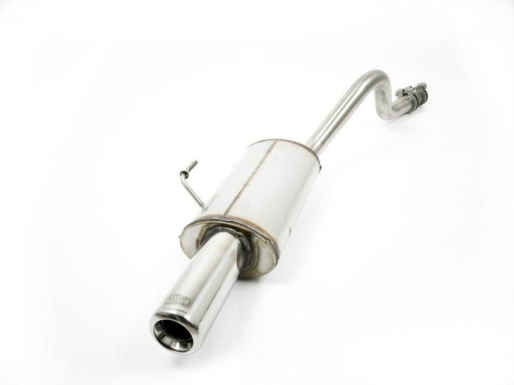 Dedicated muffler Renault Clio II
