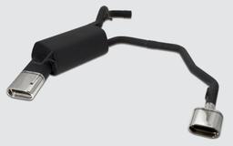 Dedicated muffler VW Golf IV