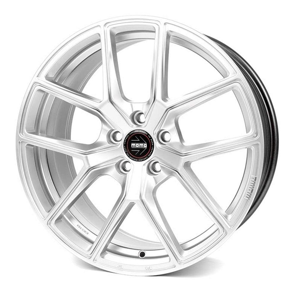 Complete wheel set of MOMO RF-01 Titan silver