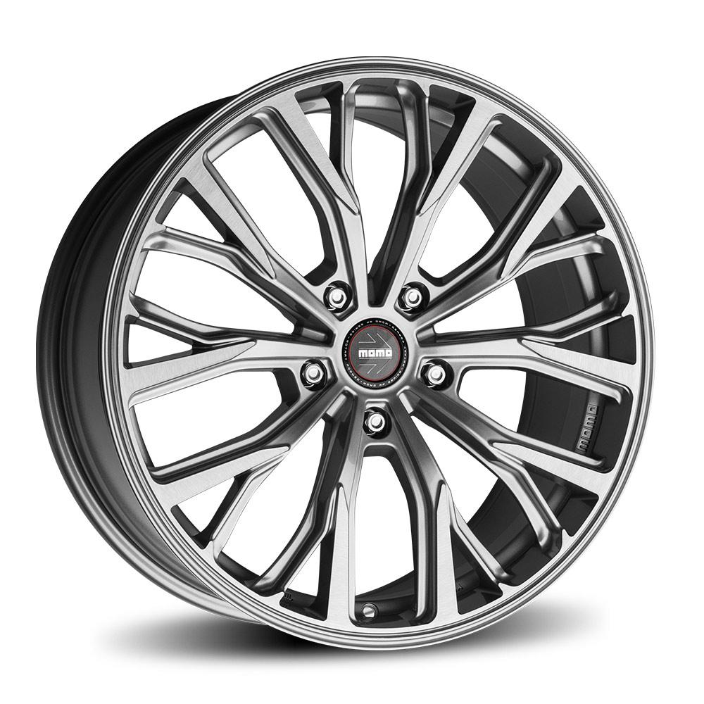 MOMO RF-02 Titan Silver Fälgpaket