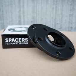 Svarta Spacers 10mm Bmw