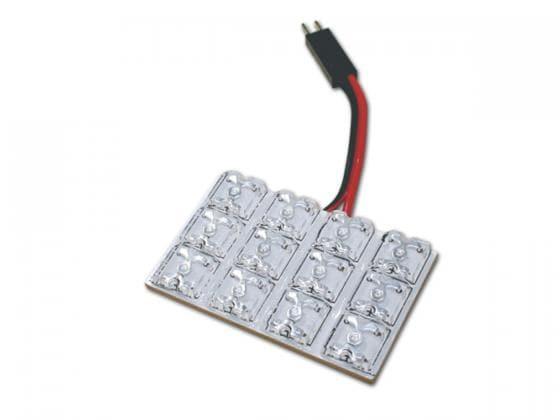 Diodplatta 12st dioder Blå