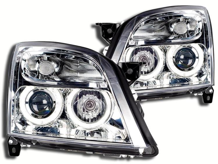 Angel Eyes krom Opel Vectra C