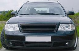 Emblemlös Grill Svart Audi