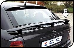 Spoiler Opel Astra G 3/5 Inferior 98