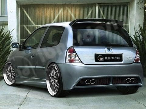 Puskuri taakse Renault Clio