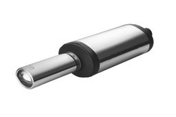 Rear muffler  single oval endpipe