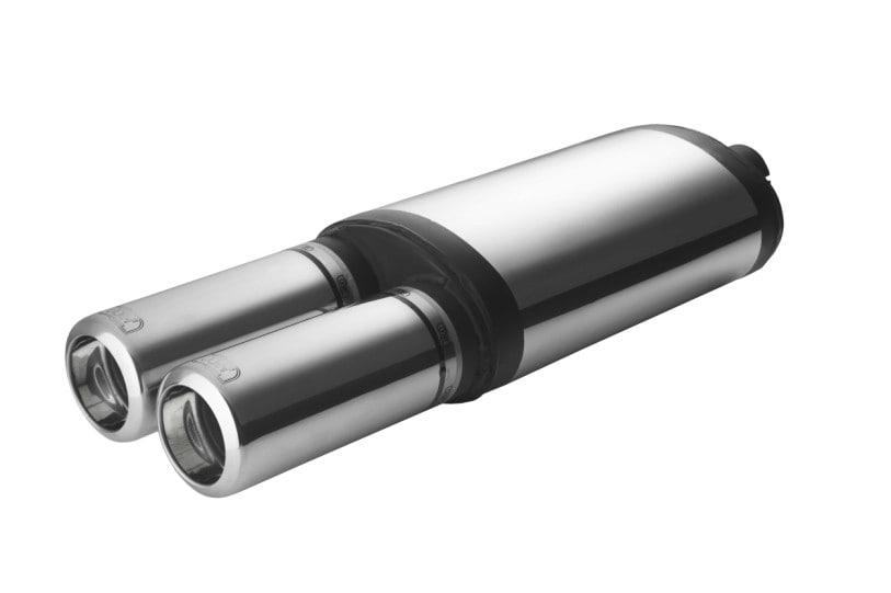 Pääty äänenvaimennin tupla 2x80mm