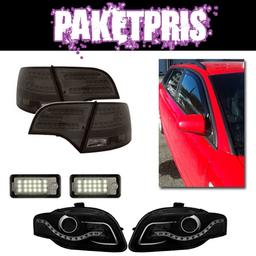 Lamppupaketti hinta Audi A4 B7 Avant