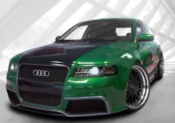 Puskuri eteen Audi A4 B5 ´GTRS´