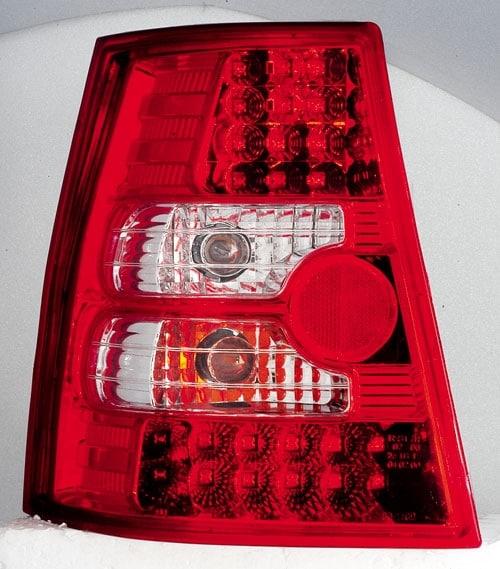 BAKLAMPOR-LED VW GOLF IV VARIANT RÖD/CRY