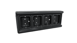 Bakljushållare med plats för 4 st IZE LED-lights, levereras parvis.