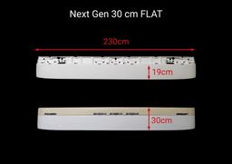 Solskydd passar Scania Nextgen 2017- S/R/G. Flat, 30cm 5pos